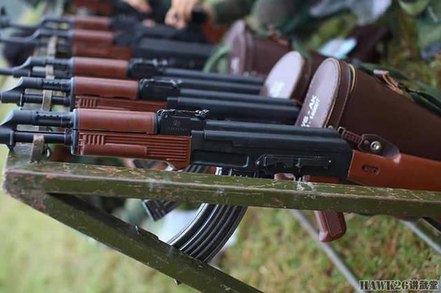 原创越南兵工厂制造全新ak-47步枪 配备聚合物零件 可以加装瞄准镜